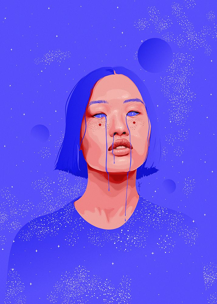 PoussAce cAcleste art print by Ana Ariane for $57.95 CAD