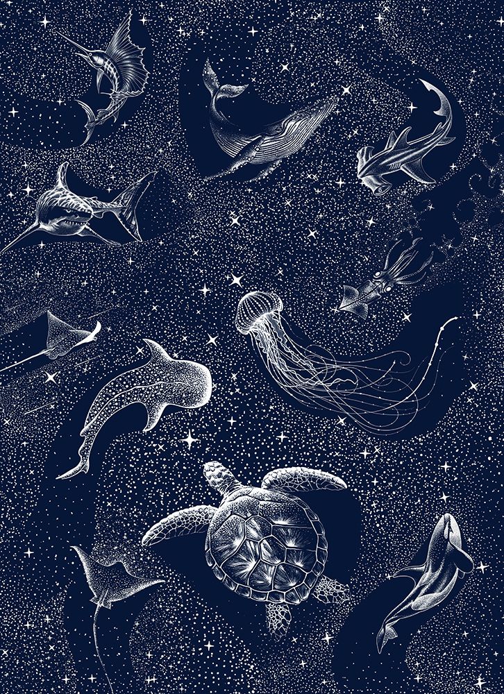 Cosmic Ocean art print by Aliraza Cakir for $57.95 CAD