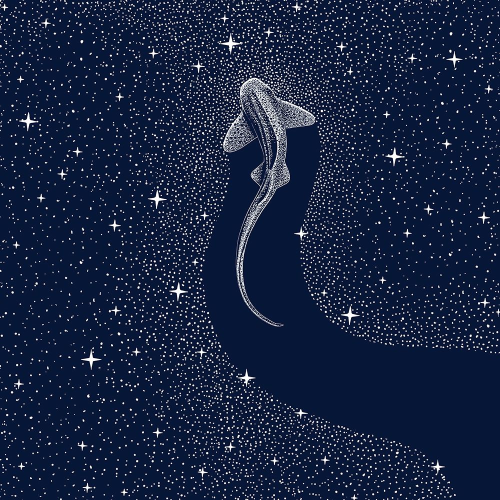 Leopard Shark In Cosmos art print by Aliraza Cakir for $57.95 CAD