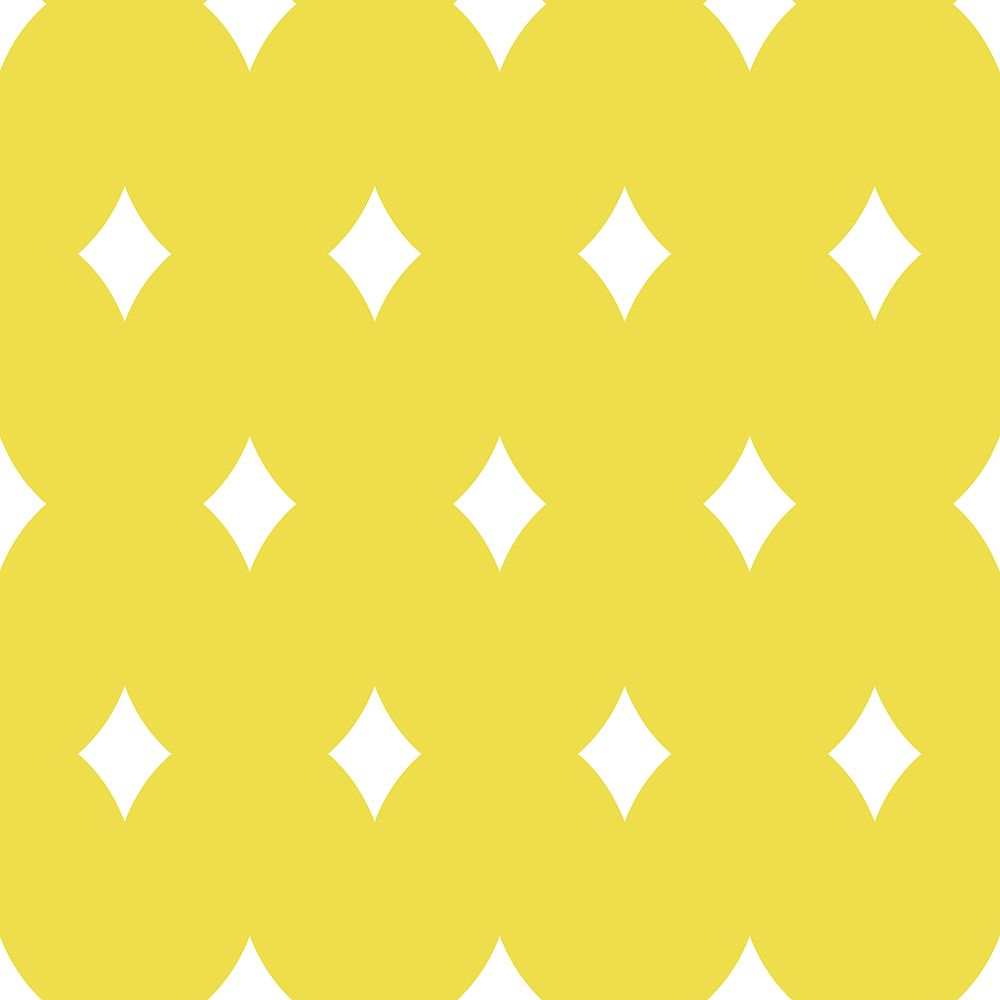 White Diamonds Yellow art print by Yvonne Gustafsson for $57.95 CAD