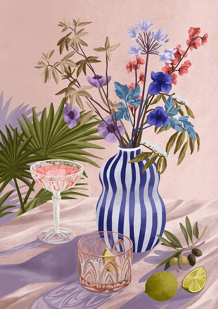 Lilac Summer art print by Goed Blauw for $57.95 CAD