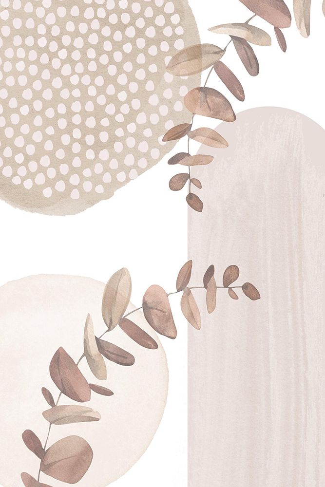 Boho In Neutral 1 art print by Sally Ann Moss for $57.95 CAD