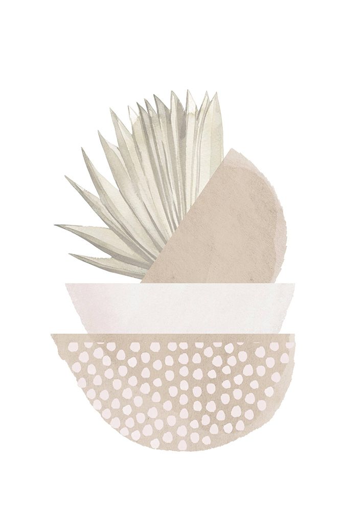 Boho In Neutral 2 art print by Sally Ann Moss for $57.95 CAD