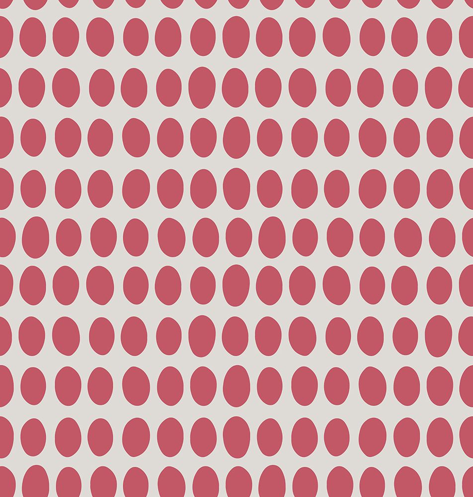 Happy Dots Red art print by Yvonne Gustafsson for $57.95 CAD