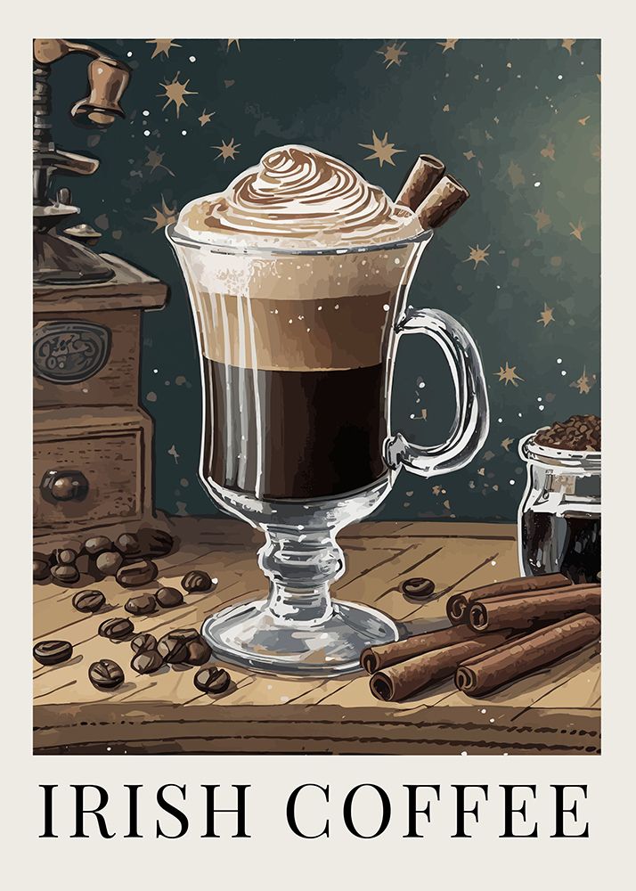 Irish Coffee art print by Andreas Magnusson for $57.95 CAD