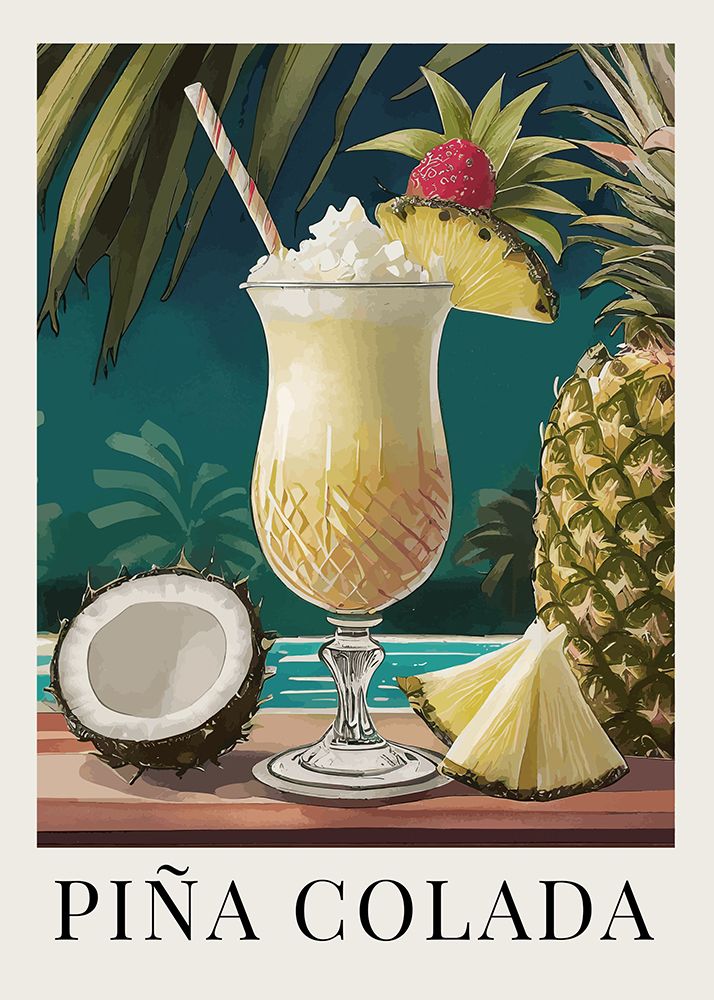 Pina Colada art print by Andreas Magnusson for $57.95 CAD