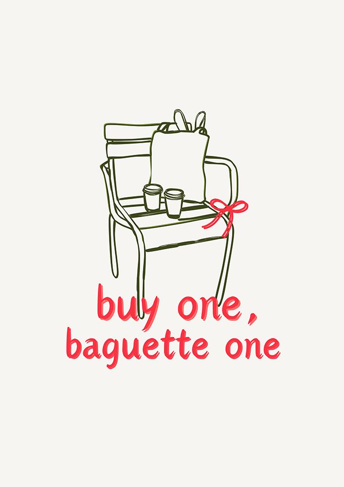 Buy one art print by Baguette One Art for $57.95 CAD