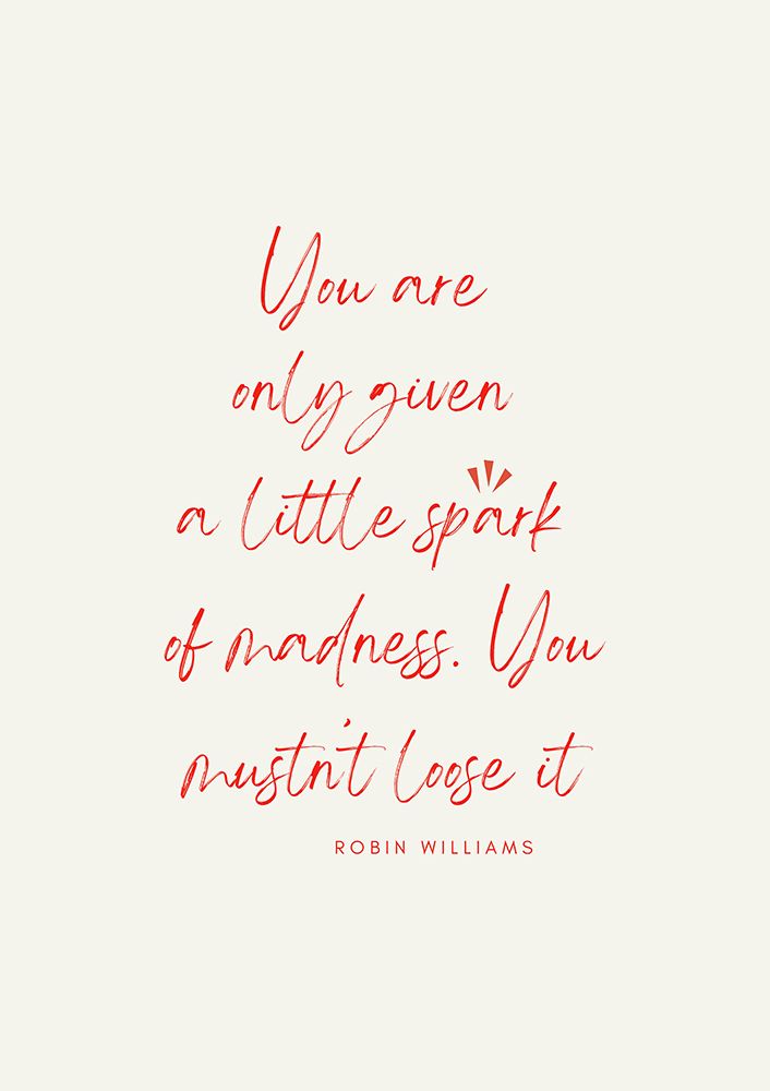 Little Spark of Madness art print by Art of Living for $57.95 CAD