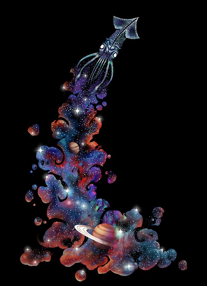 Cosmic Ink art print by Aliraza Cakir for $57.95 CAD