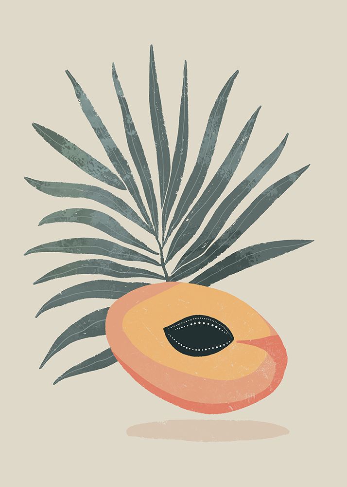Pastel Peach 01 art print by Katarzyna Siorowska for $57.95 CAD