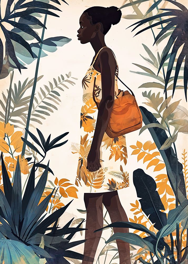Portrait of a woman 29 art print by Justyna Jaszke for $57.95 CAD