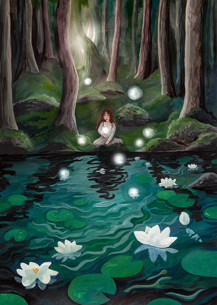 Fairy Night art print by Emelie Marie for $57.95 CAD