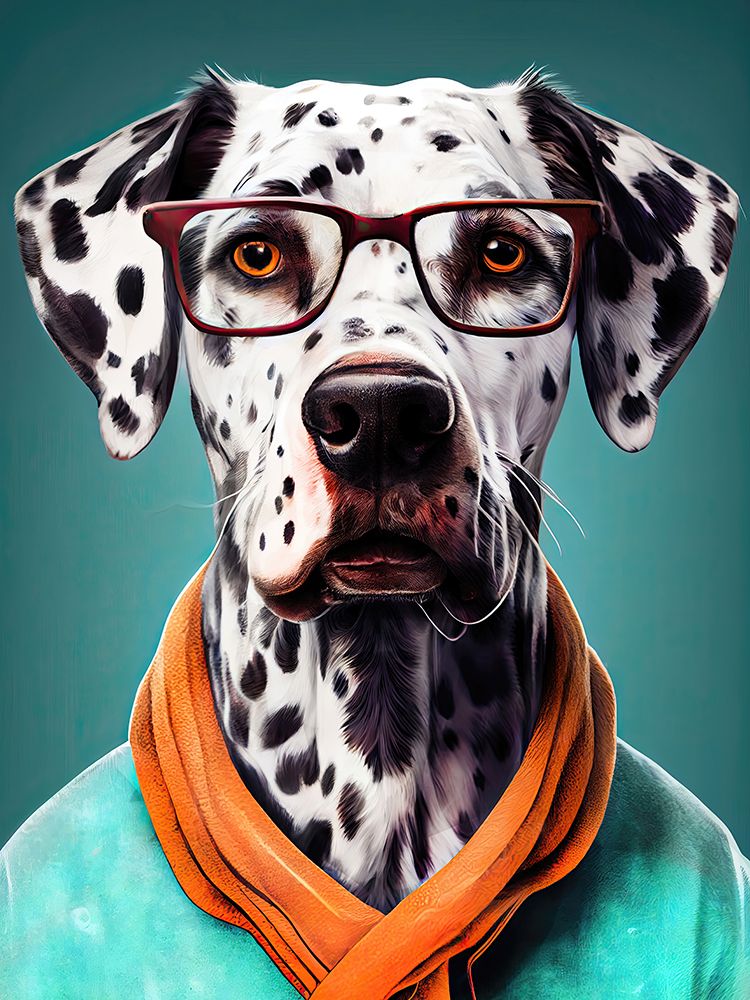 Dog Dalmatian art print by Justyna Jaszke for $57.95 CAD