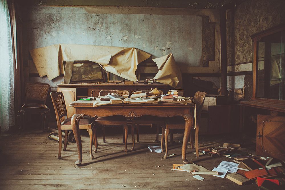 Abandoned house art print by Georgios Bero for $57.95 CAD