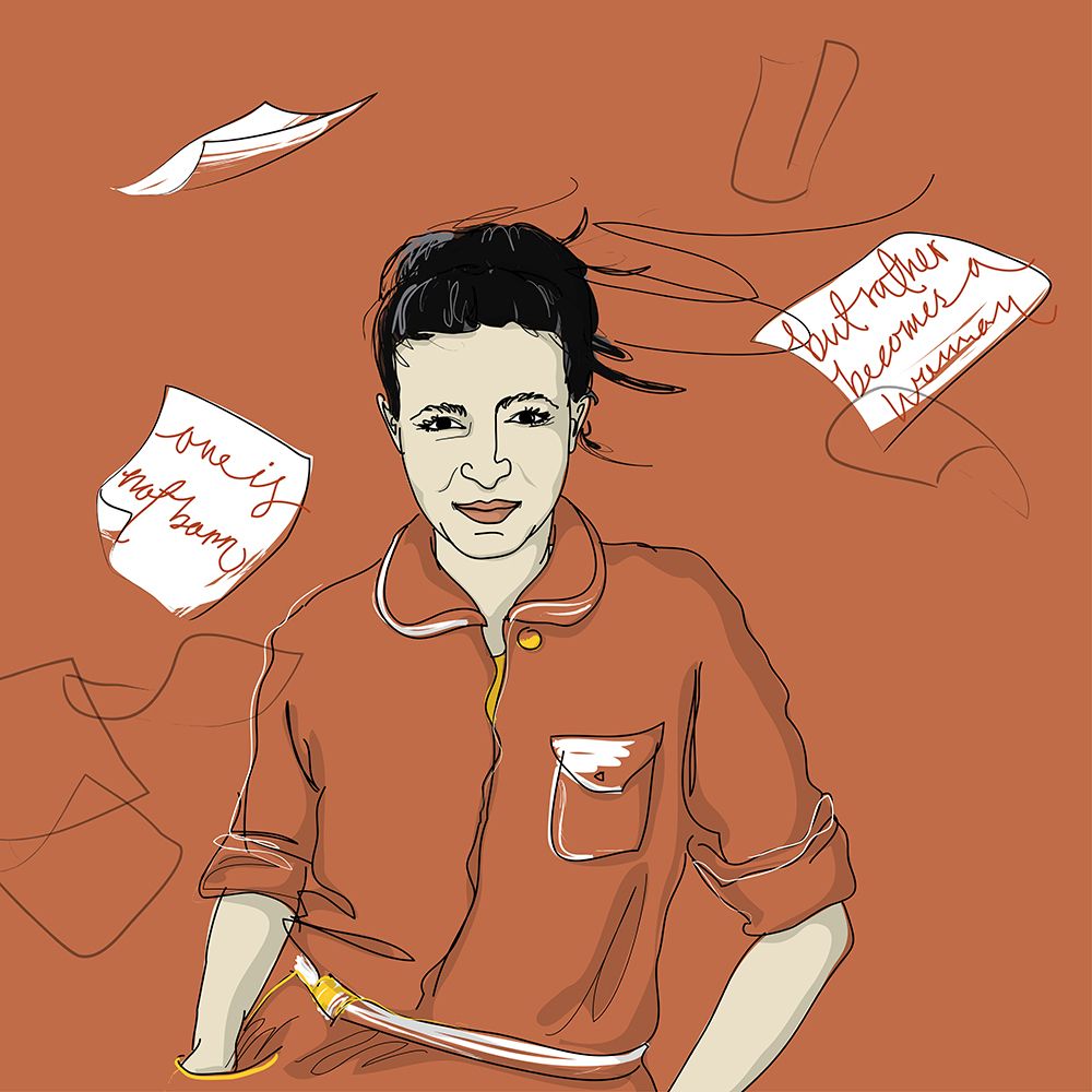 Simone De Beauvoir art print by Christina Heitmann for $57.95 CAD
