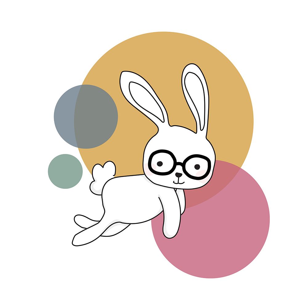Space Rabbits Castor art print by Christina Heitmann for $57.95 CAD