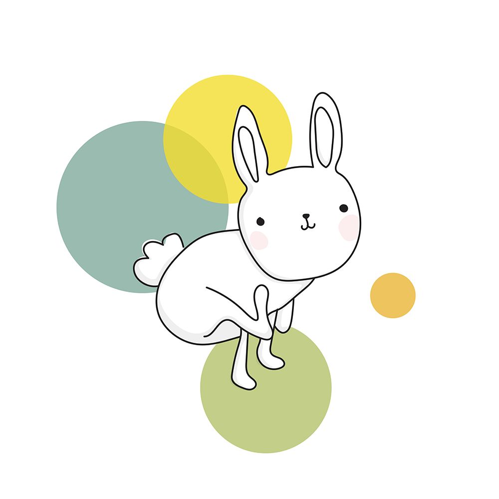 Space Rabbits Luna art print by Christina Heitmann for $57.95 CAD
