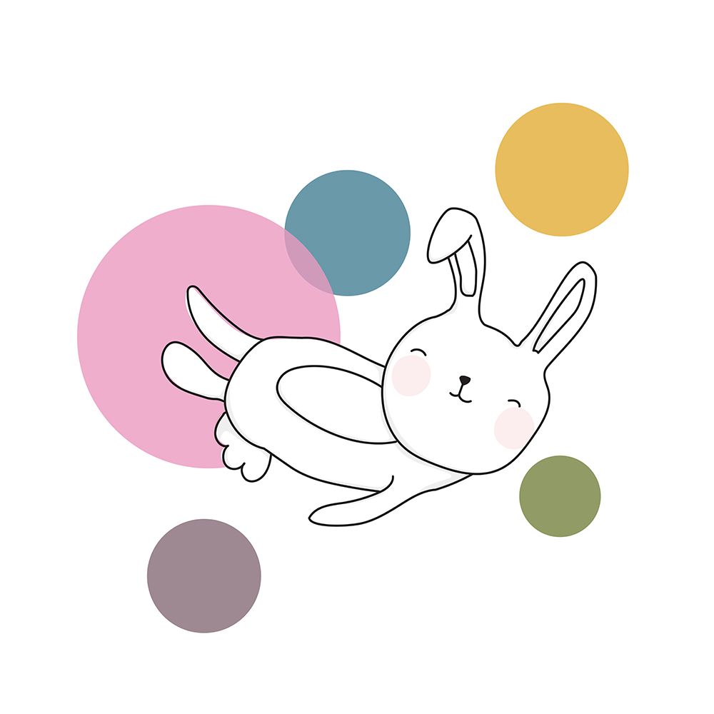 Space Rabbits Neo art print by Christina Heitmann for $57.95 CAD
