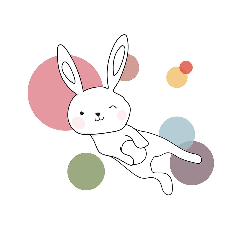 Space Rabbits Selena art print by Christina Heitmann for $57.95 CAD