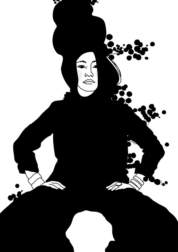 Strike a Pose Chloe art print by Christina Heitmann for $57.95 CAD