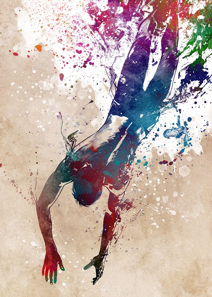 Sport Diving art print by Justyna Jaszke for $57.95 CAD