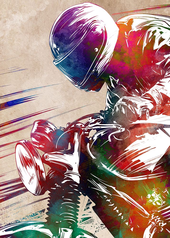 Sport Motor 2 art print by Justyna Jaszke for $57.95 CAD