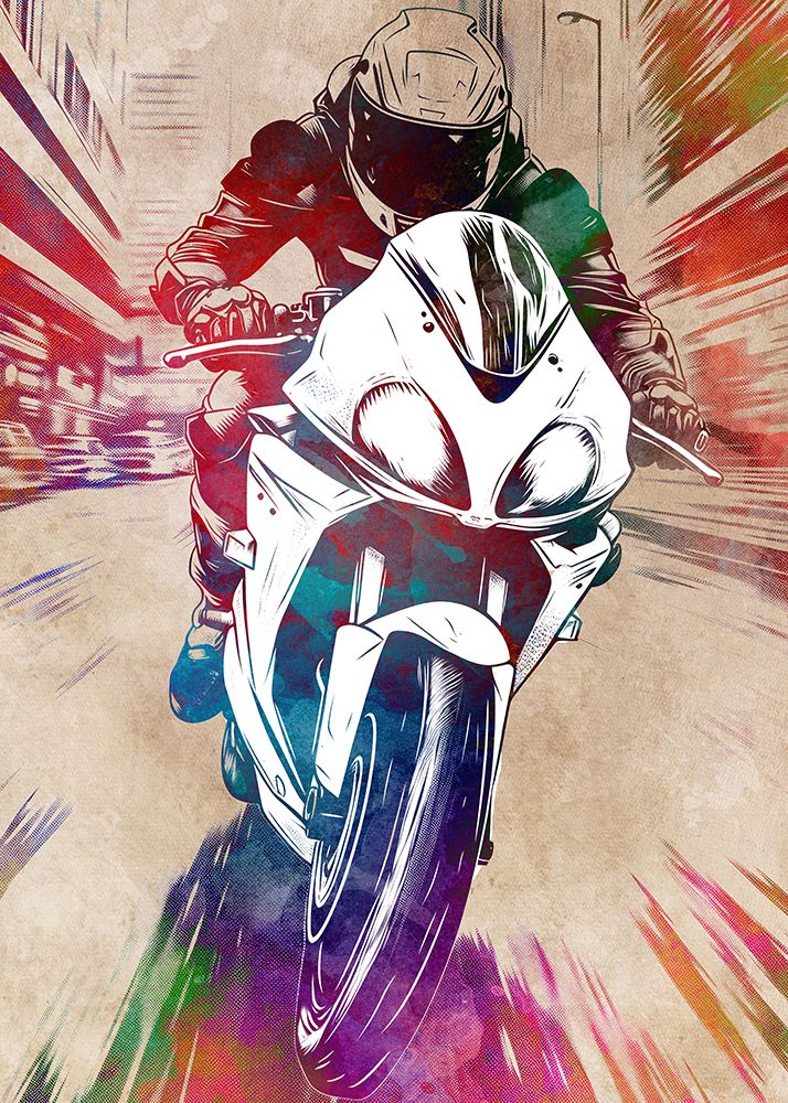 Sport Motor 3 art print by Justyna Jaszke for $57.95 CAD