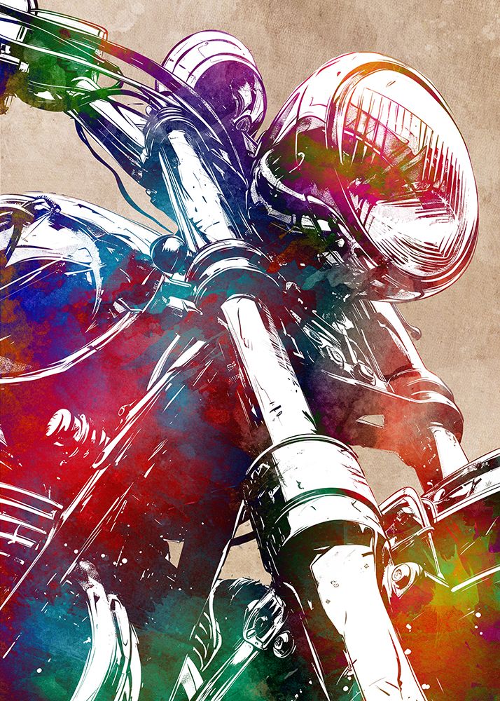 Sport Motor 4 art print by Justyna Jaszke for $57.95 CAD