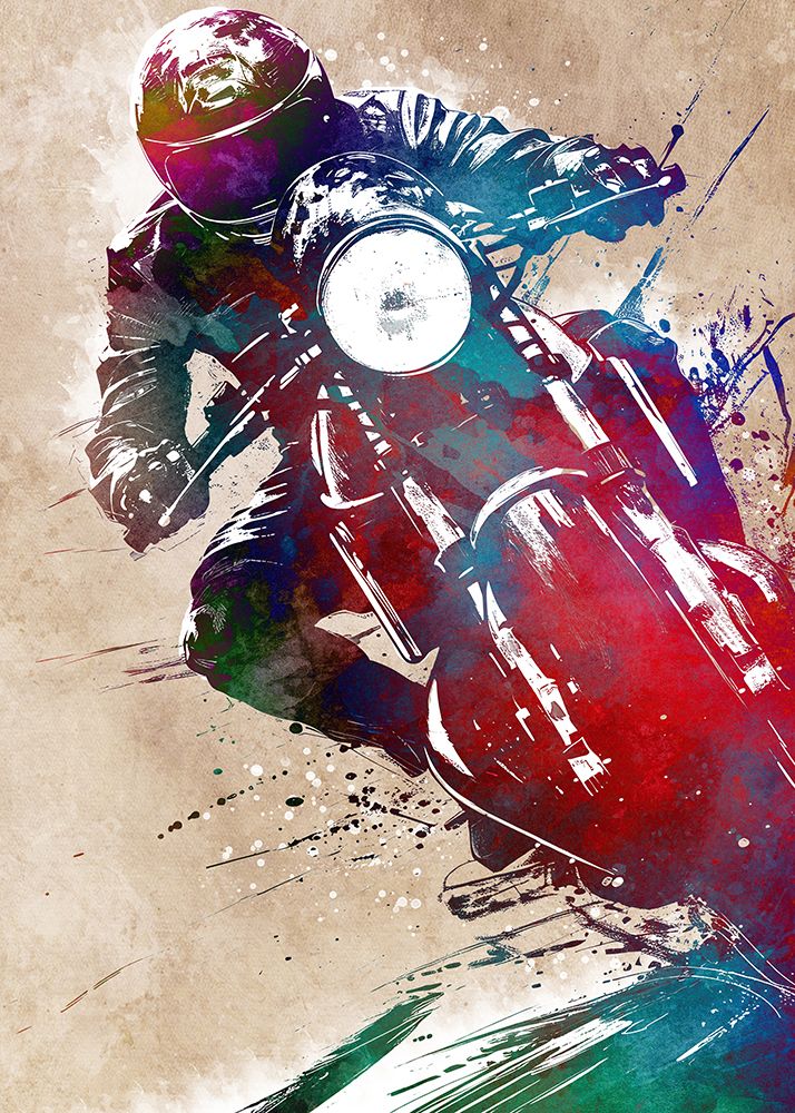 Sport Motor 5 art print by Justyna Jaszke for $57.95 CAD