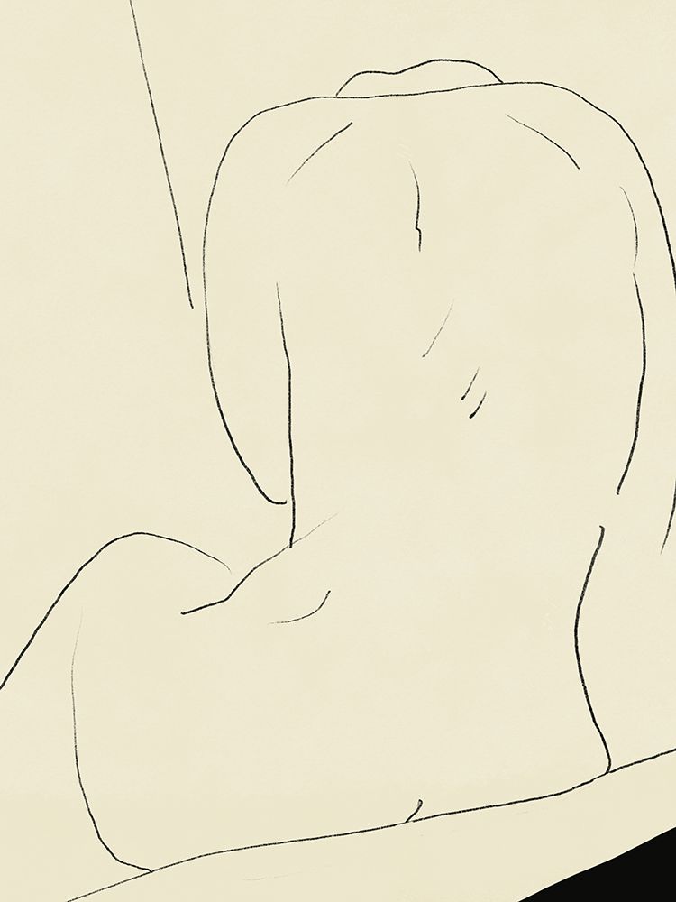 Sad figurative art print by Little Dean for $57.95 CAD