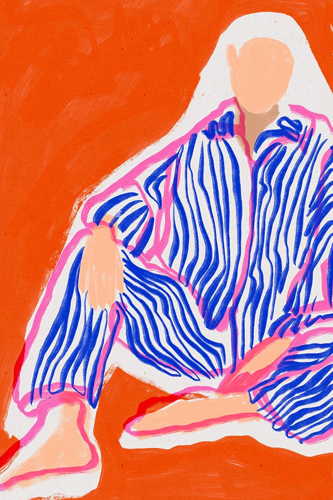 Pyjamalove art print by Treechild for $57.95 CAD