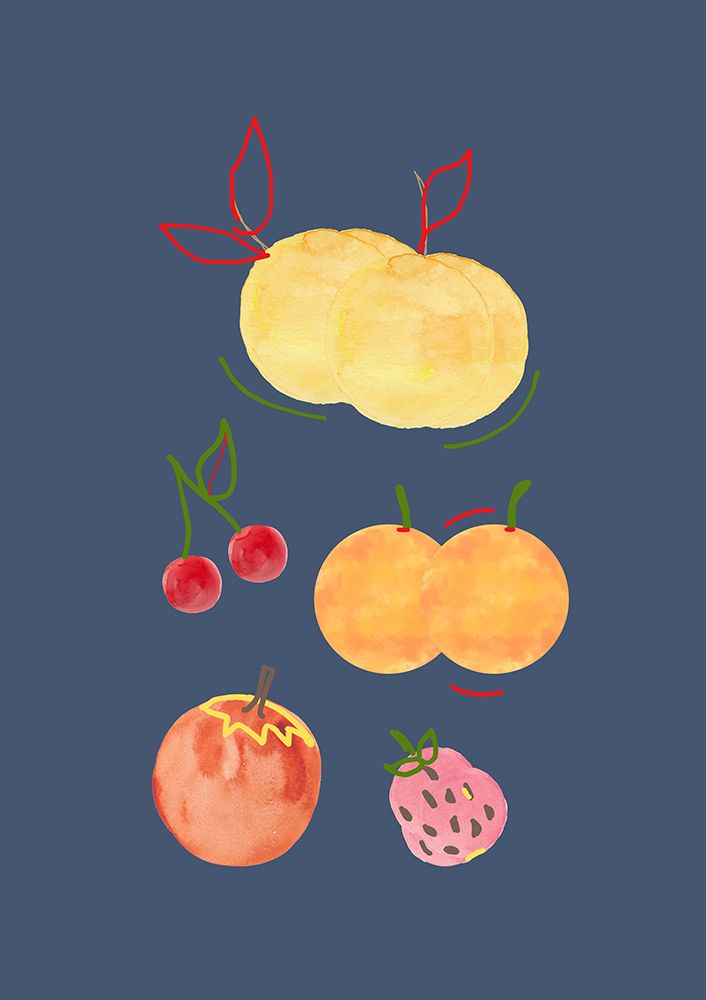 Fruit Fiesta 03 art print by Art of Living for $57.95 CAD