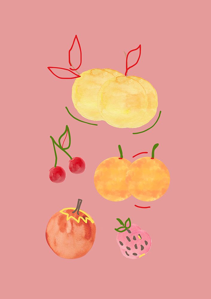 Fruit Fiesta 02 art print by Art of Living for $57.95 CAD