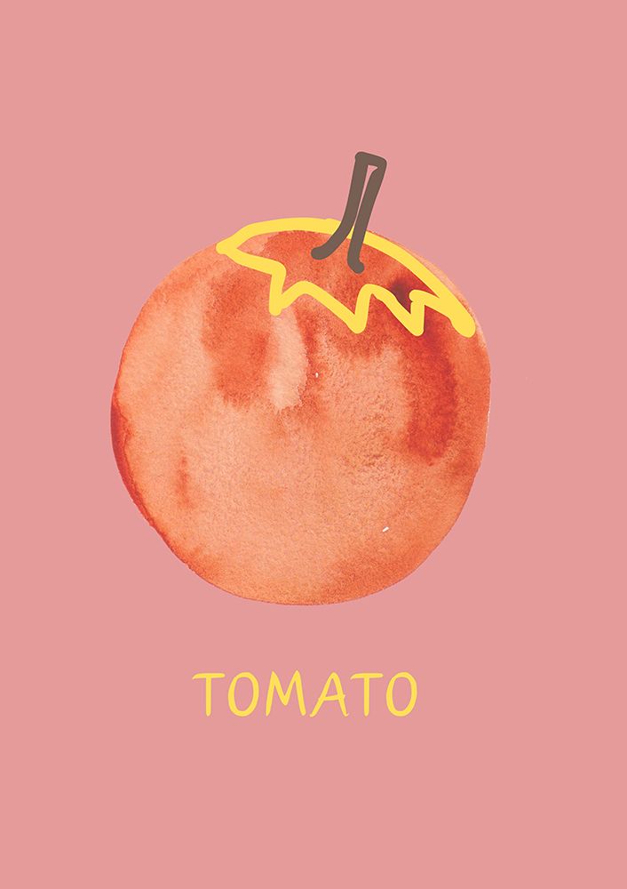 Tomato in Pink art print by Art of Living for $57.95 CAD