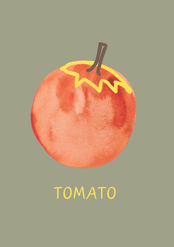 Tomato in Green art print by Art of Living for $57.95 CAD