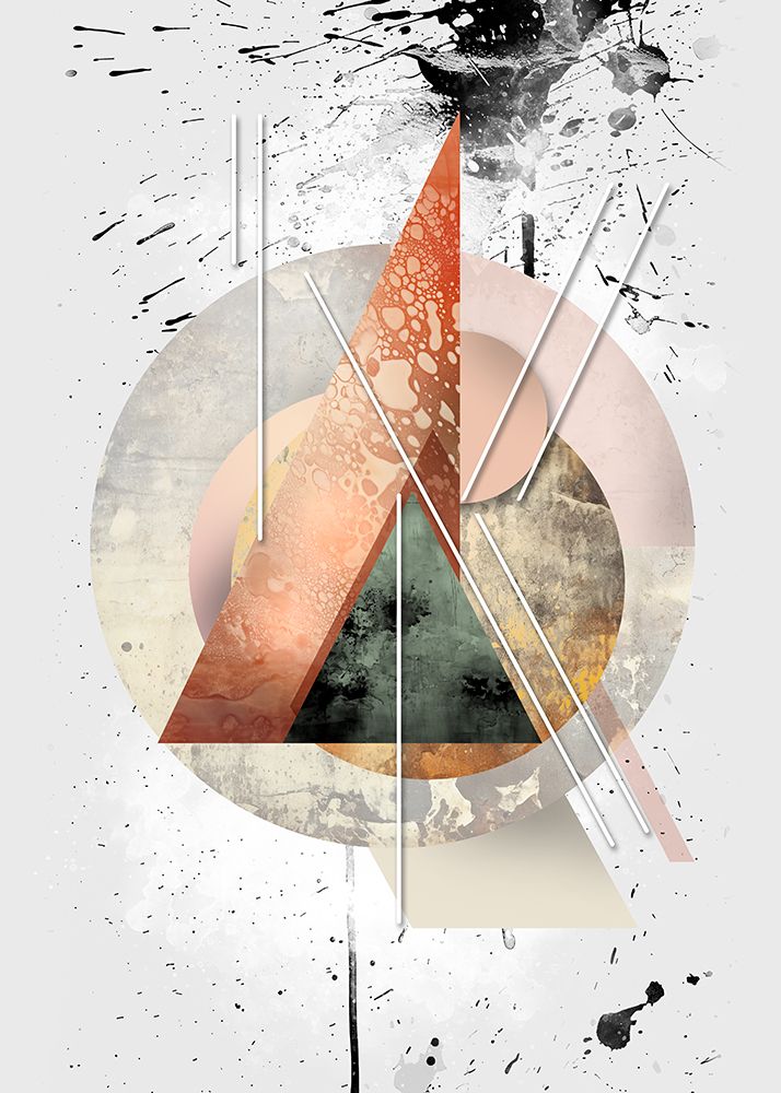 Geometric Vintage Art 05 art print by Rafal Kulik for $57.95 CAD