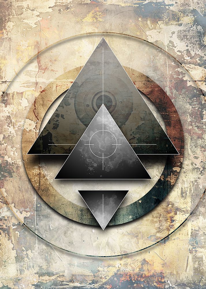 Geometric Vintage Art 11 art print by Rafal Kulik for $57.95 CAD