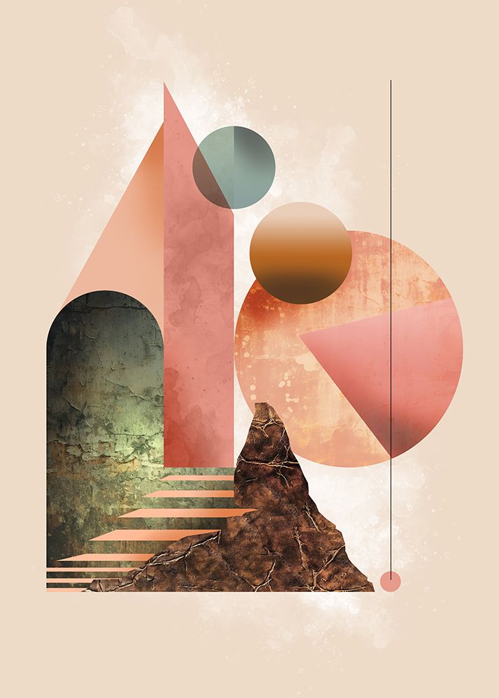 Geometric Vintage Art 13 art print by Rafal Kulik for $57.95 CAD