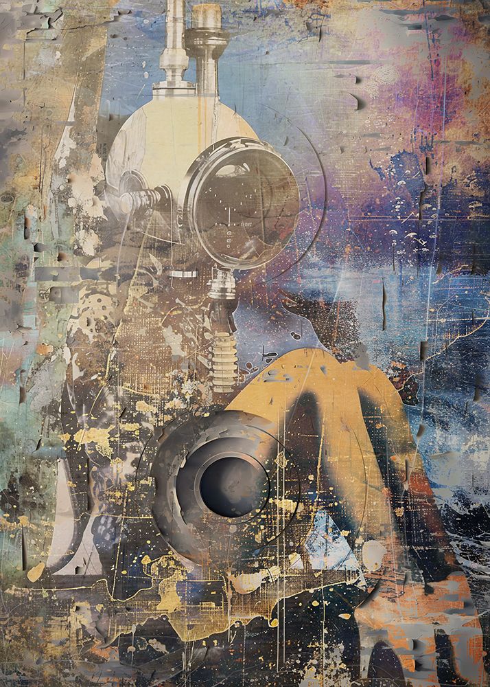 Vintage Diver 03 art print by Rafal Kulik for $57.95 CAD