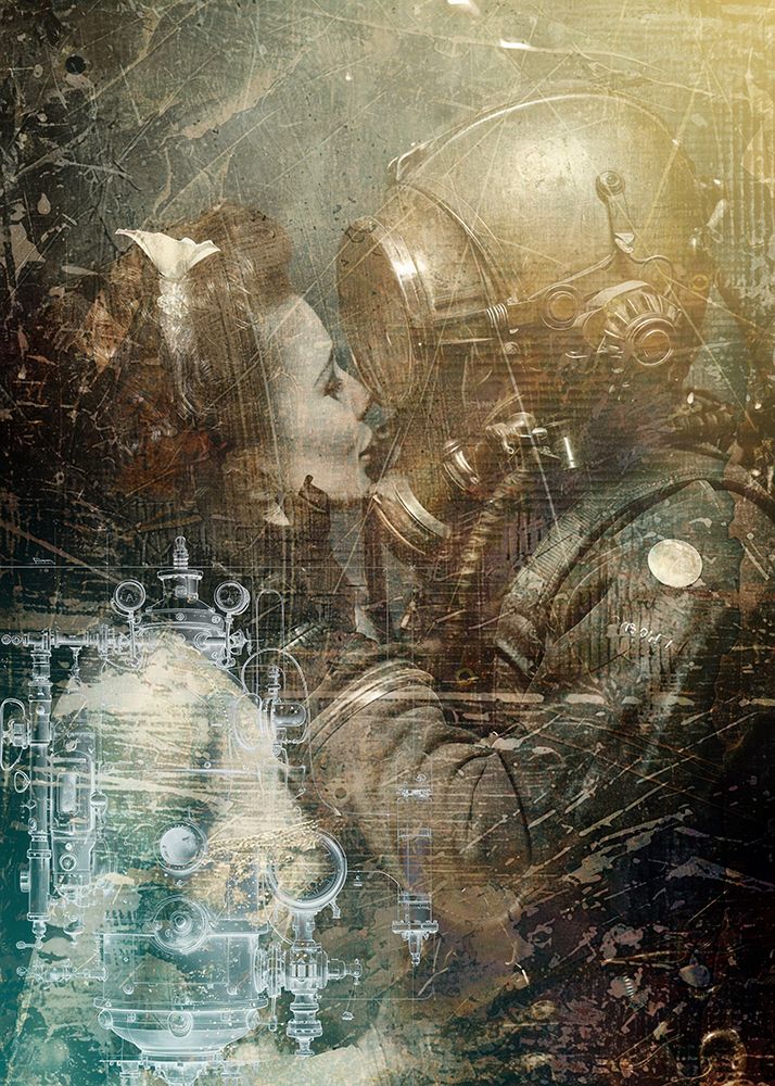 Vintage Diver 05 art print by Rafal Kulik for $57.95 CAD