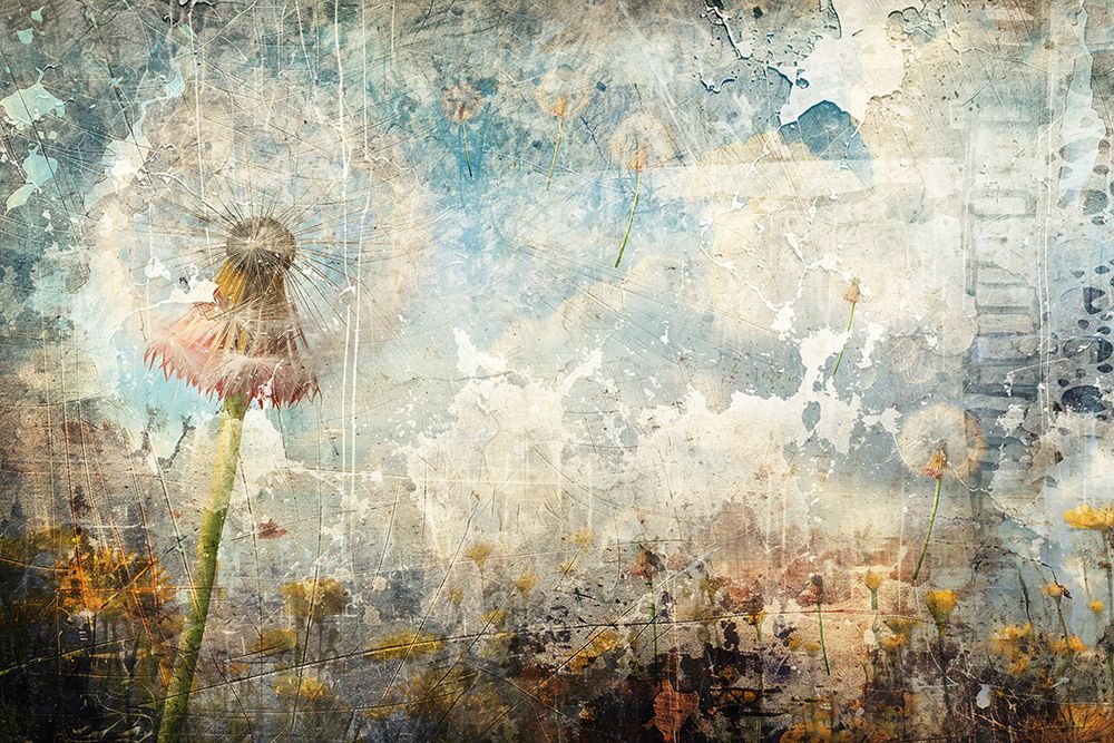 Dandelion Art Wallart art print by Rafal Kulik for $57.95 CAD