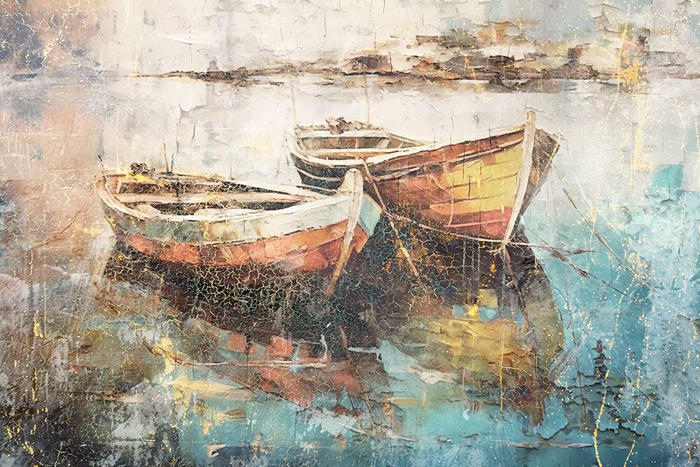 Boats Sea Art Wallart art print by Rafal Kulik for $57.95 CAD