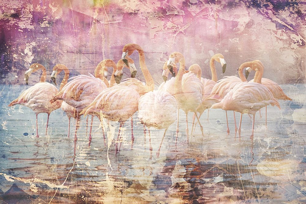 Flamingo Wall Art 01 art print by Rafal Kulik for $57.95 CAD
