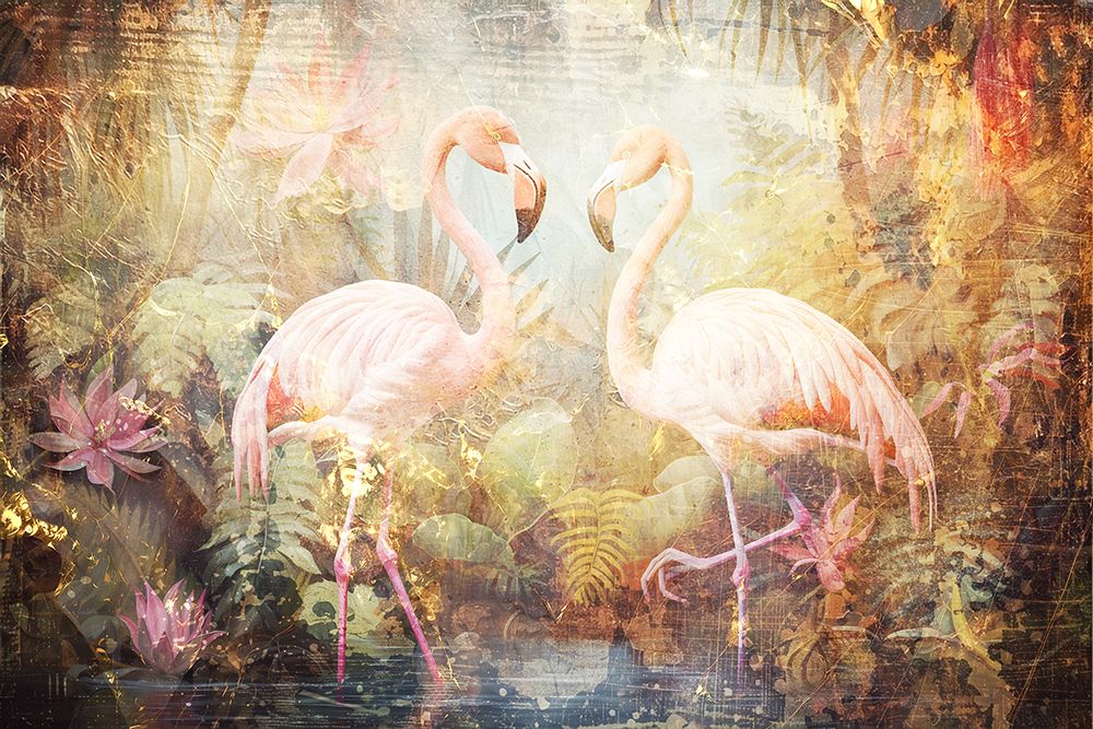 Flamingo Wall Art 02 art print by Rafal Kulik for $57.95 CAD