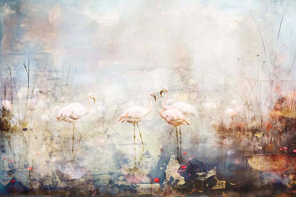 Flamingo Wall Art 03 art print by Rafal Kulik for $57.95 CAD
