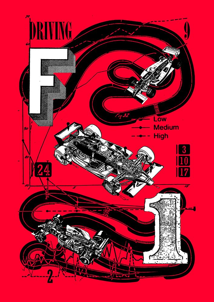F1 Championships IV art print by Pawel Pacholec for $57.95 CAD