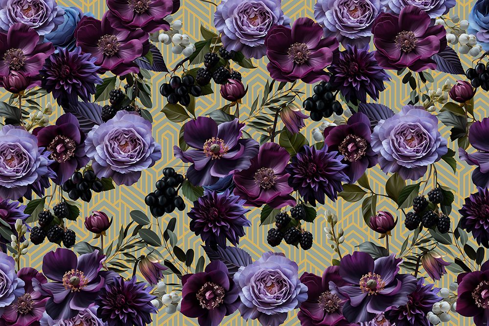 Gothic_Gold Moss art print by Sue Skellern for $57.95 CAD