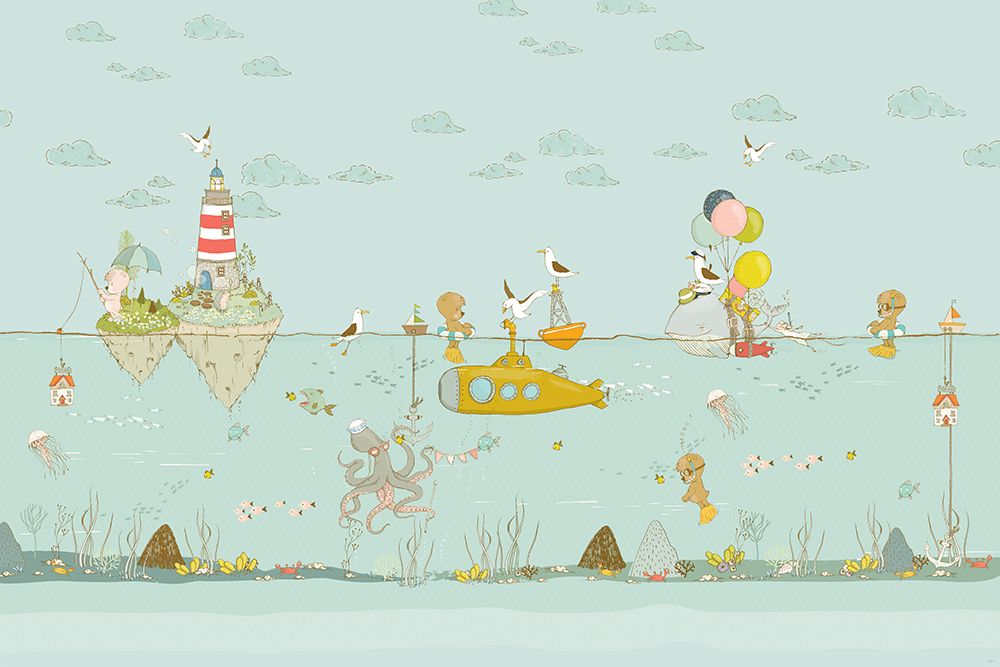 Yellow Submarine art print by Sue Skellern for $57.95 CAD