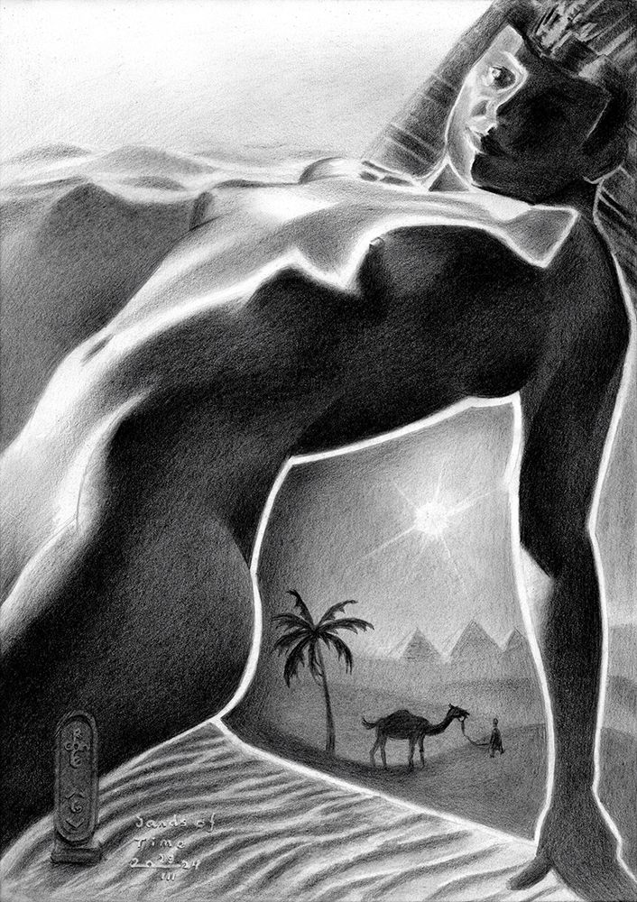 Sands of Time - 23-03-24 art print by Corne Akkers for $57.95 CAD