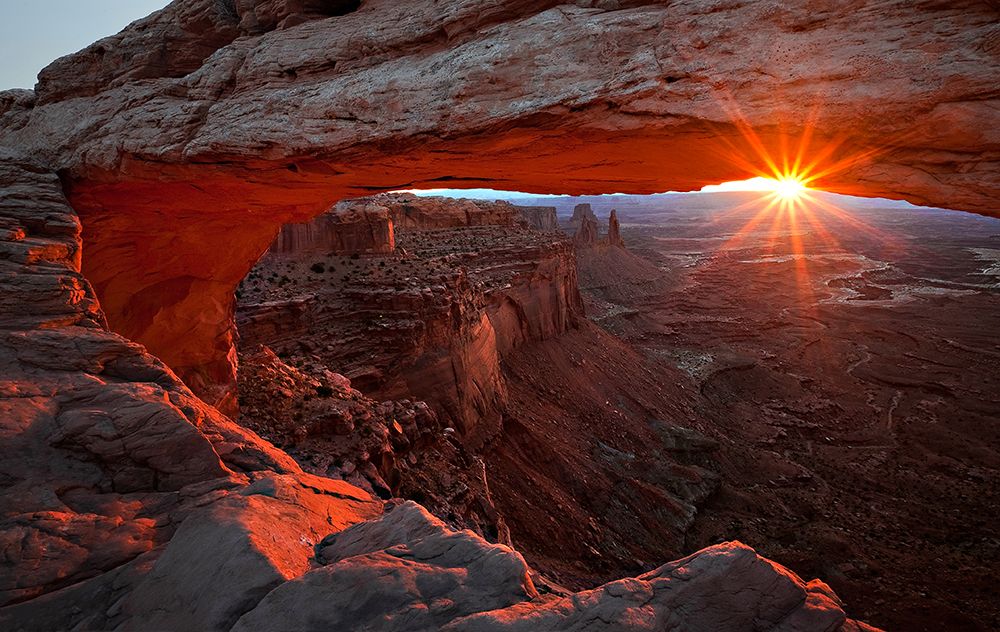 Mesa Arch Sunrise art print by Barbara Read for $57.95 CAD